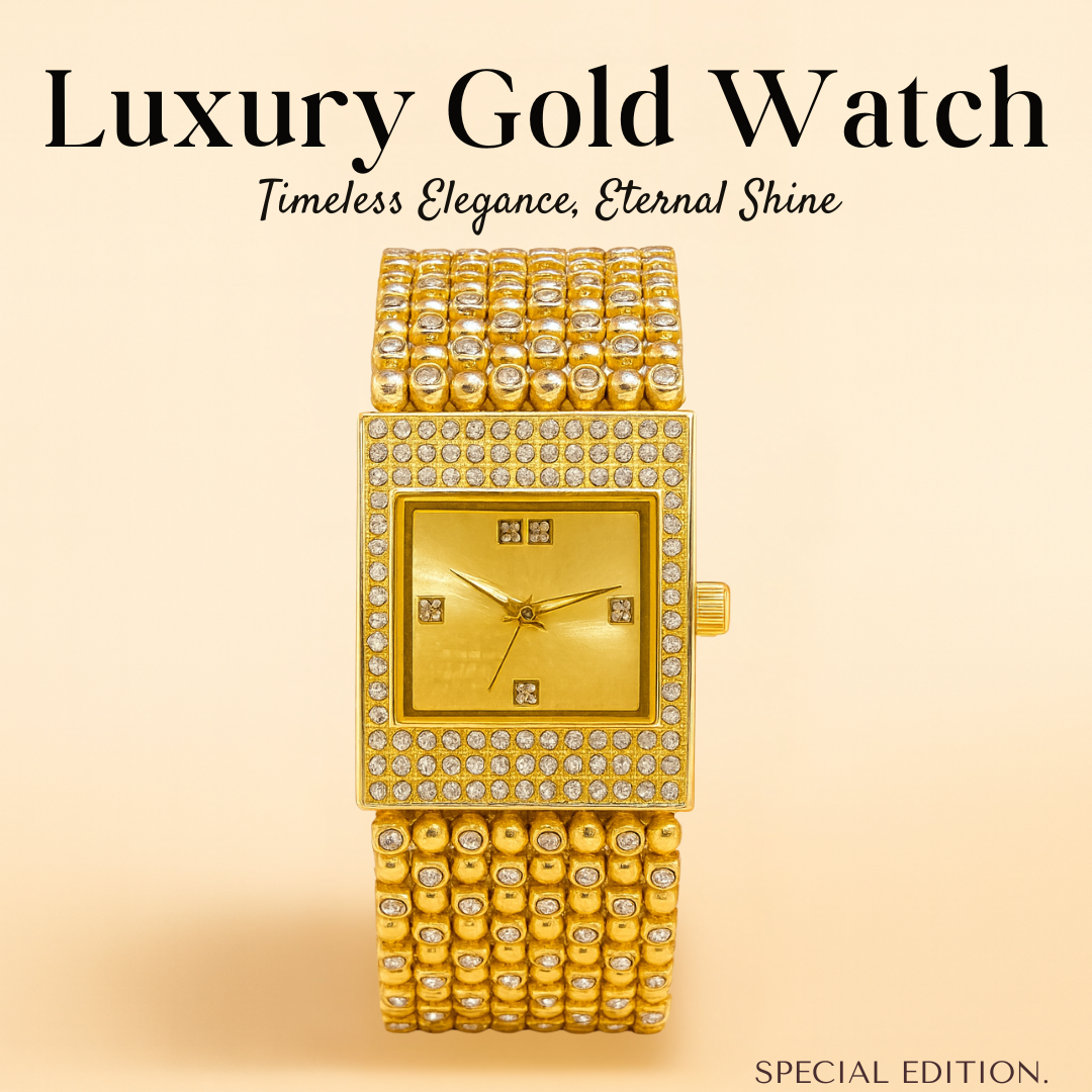 LUXURY GOLD WATCH