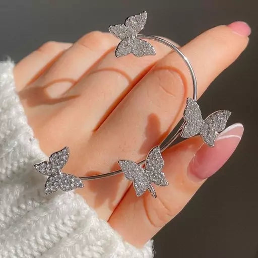 Twinkling Wings Diamond Earrings