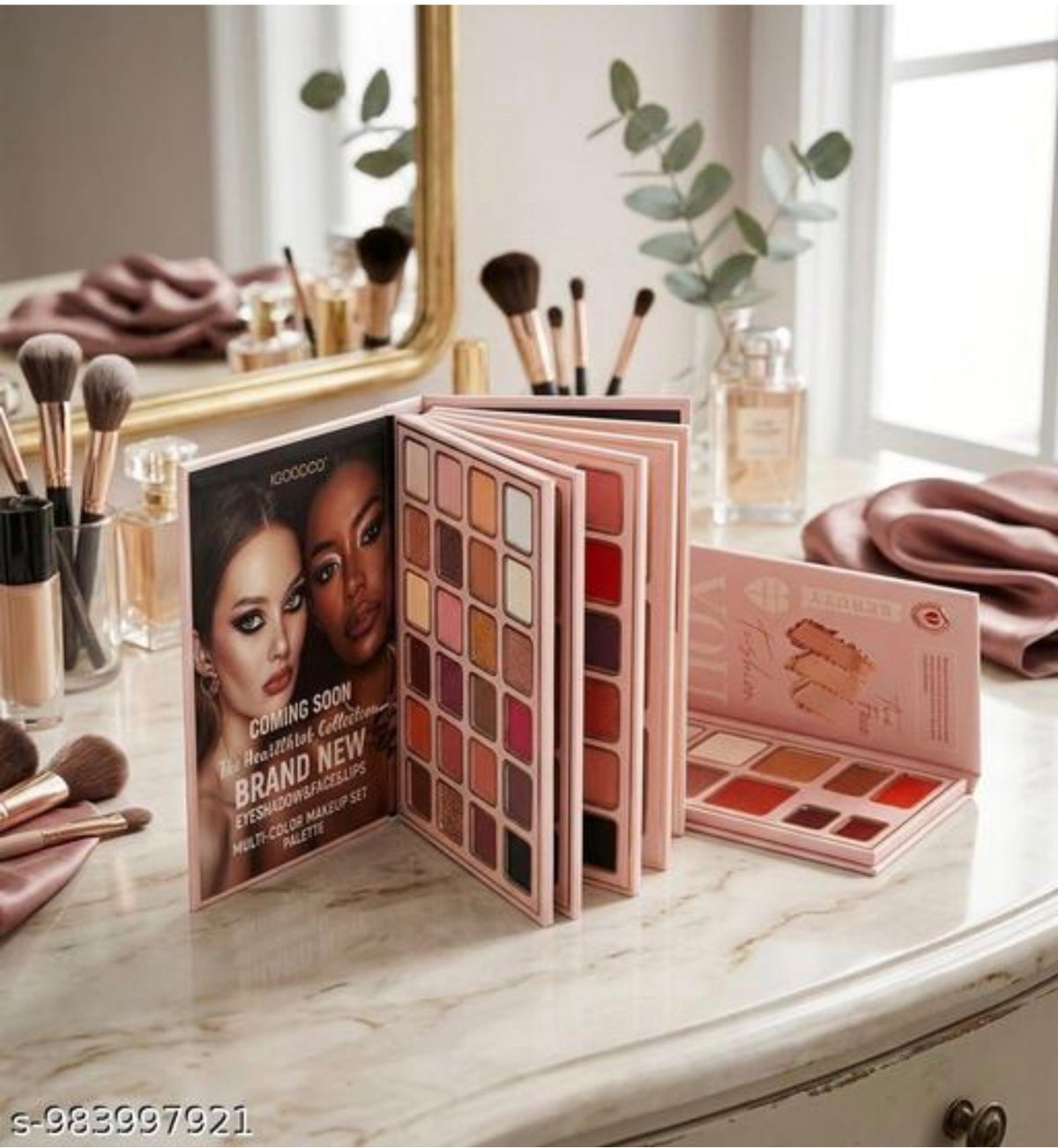 Fashion Multi-Color Eyeshadow, Face & Lip Makeup Palette