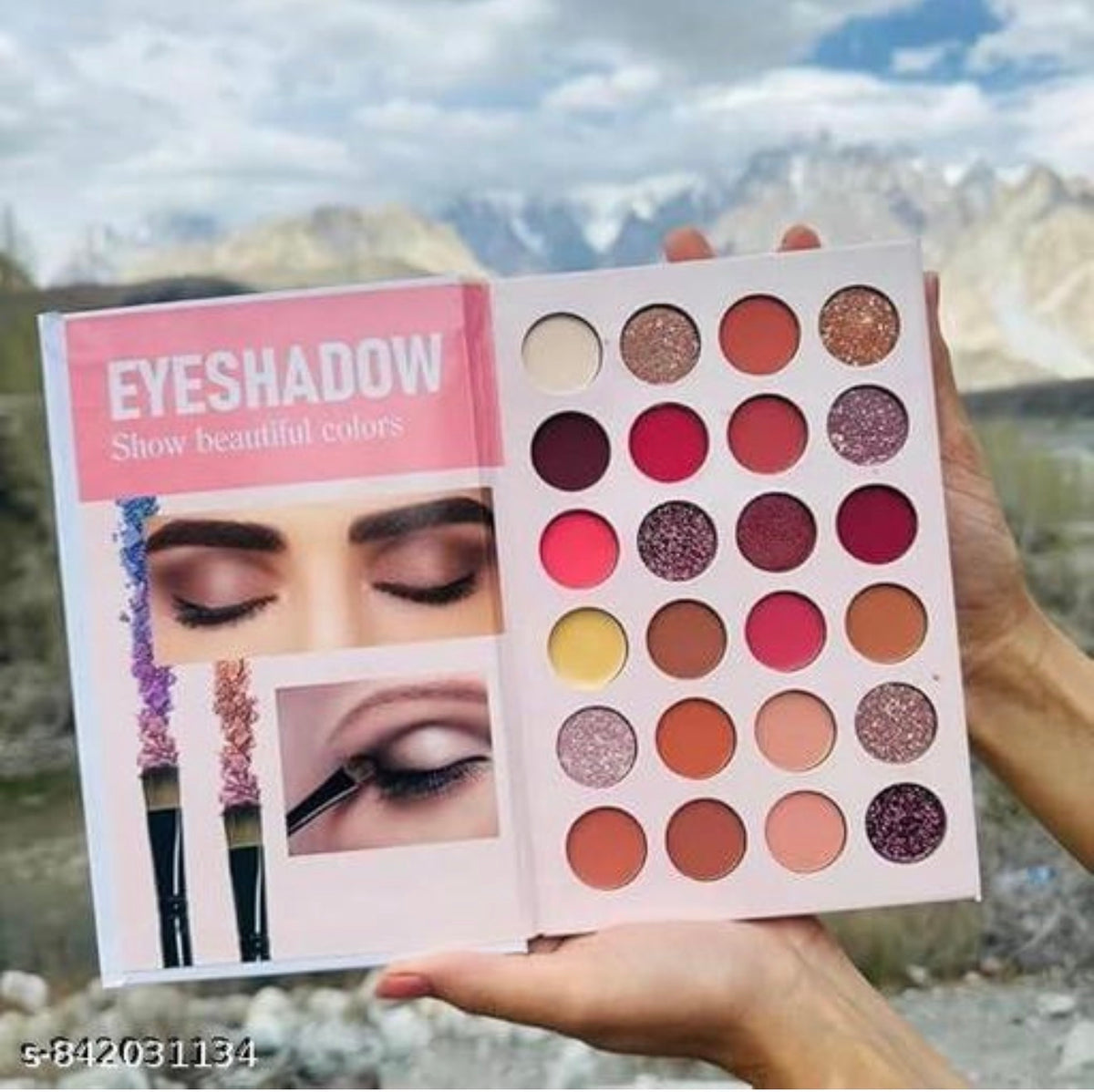 4-in-1 Multi-Shade Makeup Book Palette